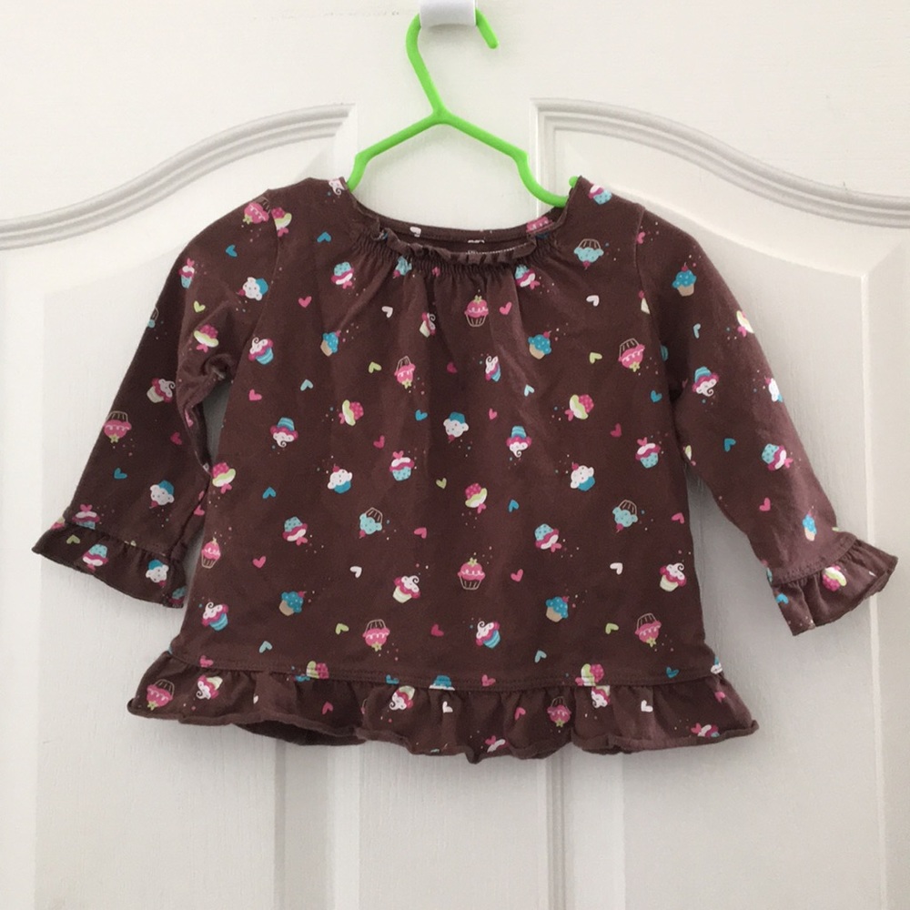 Little Girl’s jumping beans Top (12 months)